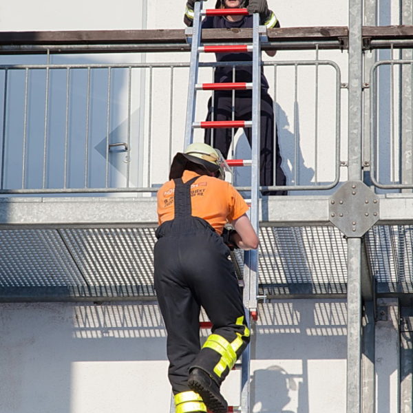 Leiterübung in Karben