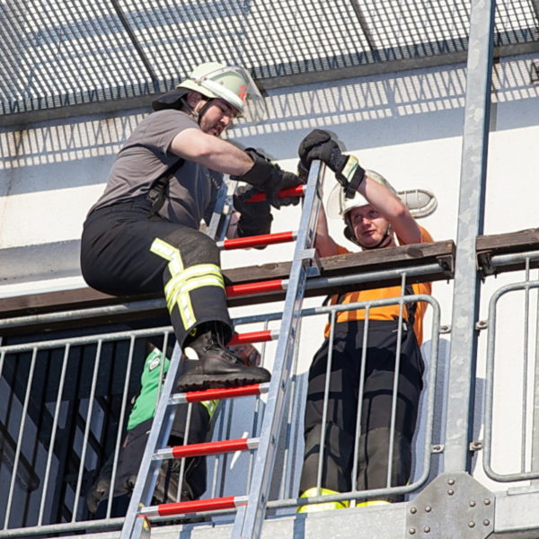 Leiterübung in Karben