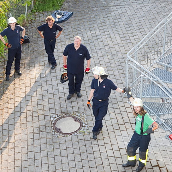 Leiterübung in Karben