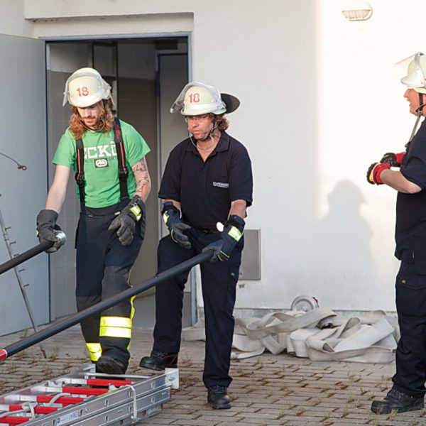 Leiterübung in Karben