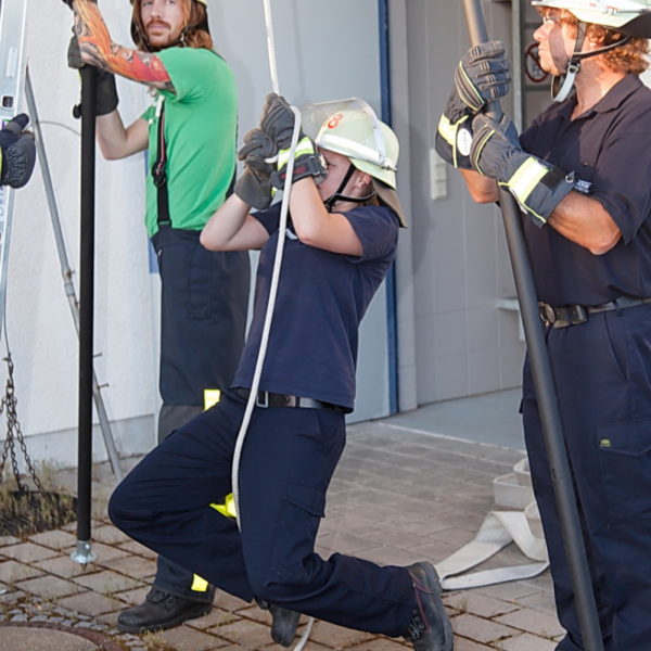 Leiterübung in Karben