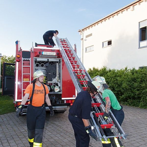 Leiterübung in Karben