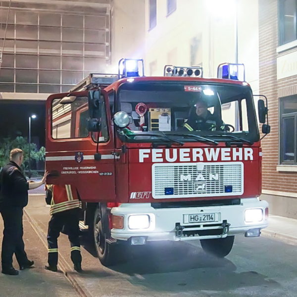 Übung im FRTC mit FF Weißkirchen 08.10.2015