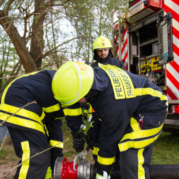 Wasserentnahme aus dem Erlenbach 27.04.2017