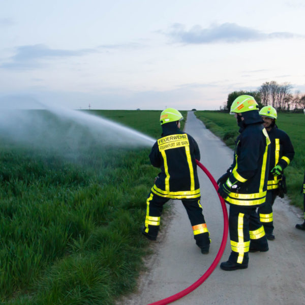 Wasserentnahme aus dem Erlenbach 27.04.2017