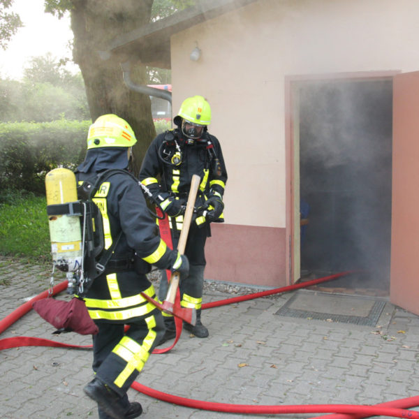 Atemschutzübung am Schützenhaus 24.08.2017