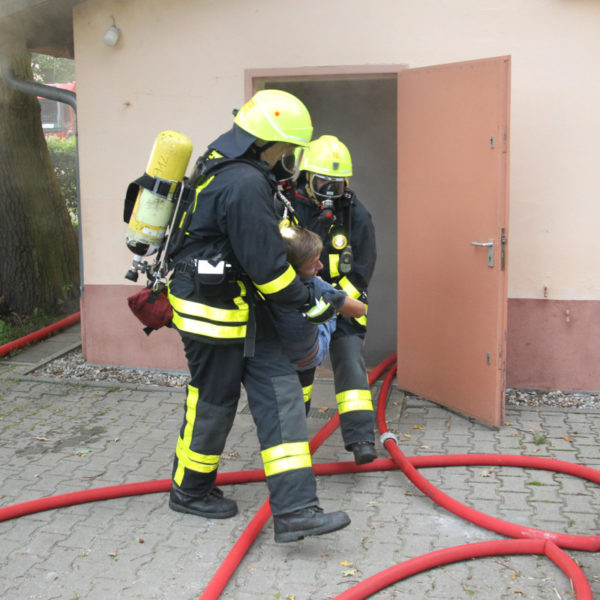 Atemschutzübung am Schützenhaus 24.08.2017