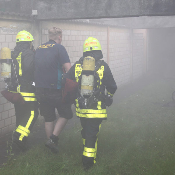 Atemschutzübung am Schützenhaus 24.08.2017