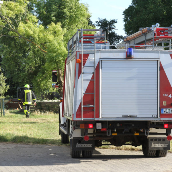 Gemeinsame Übung der Jugendfeuerwehr mit der Einsatzabteilung 21.06.2018