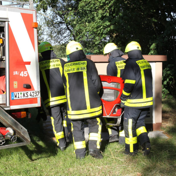 Gemeinsame Übung der Jugendfeuerwehr mit der Einsatzabteilung 21.06.2018