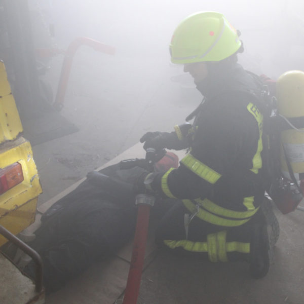 Gemeinsame Übung der Jugendfeuerwehr mit der Einsatzabteilung 21.06.2018