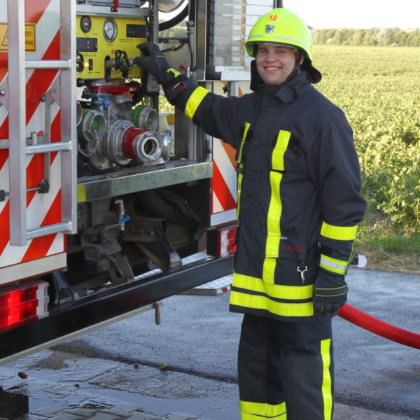 Gemeinsame Übung der Jugendfeuerwehr mit der Einsatzabteilung 21.06.2018