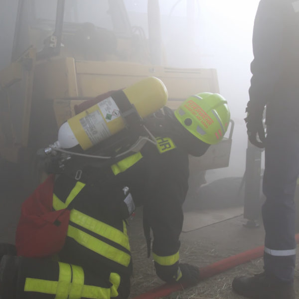 Gemeinsame Übung der Jugendfeuerwehr mit der Einsatzabteilung 21.06.2018