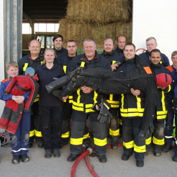 Gemeinsame Übung der Jugendfeuerwehr mit der Einsatzabteilung 21.06.2018