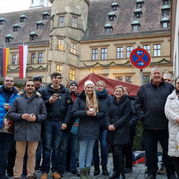 Ausflug Rothenburg/Steigerwald 01.12.2018