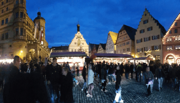 Ausflug Rothenburg/Steigerwald 01.12.2018