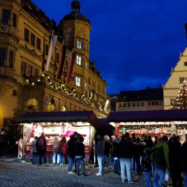 Ausflug Rothenburg/Steigerwald 01.12.2018