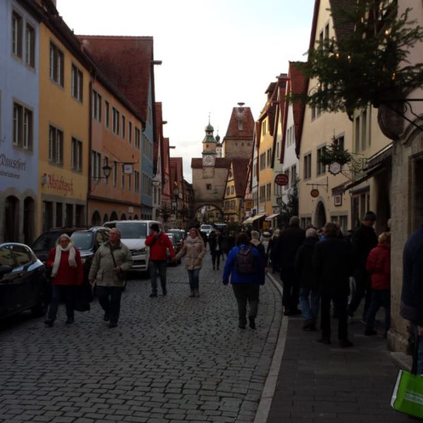 Ausflug Rothenburg/Steigerwald 01.12.2018