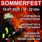 Sommerfest Freiwillige Feuerwehr Nieder-Erlenbach am 19.07.2025 ab 11 Uhr